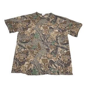 Vintage 2000s Wrangler Rugged Wear Camouflage Pocket Shirt Men's XL